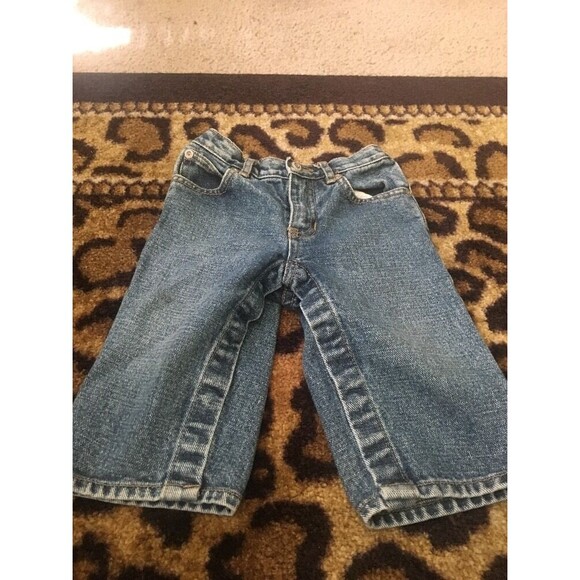 Nautica Baby Boys Jeans Pockets Size 6-12 Months Blue - Picture 1 of 6
